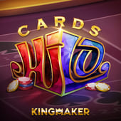 Cards Hi Lo game at Taya 365